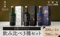 【京都蒸溜所】季の美&nbsp;京都ドライジン&nbsp;700ml&nbsp;+季の美　200ml&nbsp;1本　飲み比べ3種セット（季の美＆勢＆季のTEA）|プレミアム&nbsp;クラフトジン&nbsp;スピリッツ&nbsp;人気セット［&nbsp;京都&nbsp;お酒&nbsp;ジン&nbsp;ドライジン&nbsp;スピリッツ&nbsp;人気&nbsp;おすすめ&nbsp;こだわり&nbsp;蒸留&nbsp;蒸留酒&nbsp;蒸留所&nbsp;ふるさと納税&nbsp;&nbsp;飲み比べ&nbsp;セット&nbsp;］