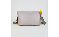 TENT&nbsp;BAG&nbsp;MORGAN.03　防水ショルダーバッグ【グレー】