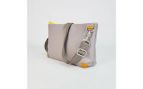 TENT&nbsp;BAG&nbsp;MORGAN.03　防水ショルダーバッグ【グレー】
