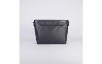 TENT&nbsp;BAG&nbsp;HEIDI.01　防水ショルダーバッグ【ブラック】