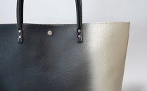 【池内友禅】SOMEA&nbsp;brume&nbsp;レザートートバッグL(幽玄&nbsp;(黒×白金)&nbsp;箔ぼかし)｜京都&nbsp;友禅染&nbsp;ブランド&nbsp;バッグ&nbsp;鞄&nbsp;人気［&nbsp;かばん&nbsp;トートバッグ&nbsp;おすすめ&nbsp;革製品&nbsp;本格&nbsp;通勤&nbsp;大容量&nbsp;雑貨&nbsp;高級&nbsp;男女兼用&nbsp;お取り寄せ&nbsp;通販&nbsp;送料無料&nbsp;ふるさと納税&nbsp;］