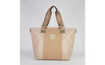 TENT&nbsp;BAG&nbsp;RYAN.03　防水トートバッグ【ベージュ】