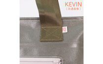 TENT&nbsp;BAG&nbsp;KEVINI.03　防水トートバッグ&nbsp;A4サイズ【グレー】