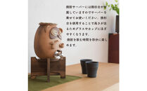 【信楽焼・明山】焼酎サーバーほろ酔いたぬき 2.2L　s10-4