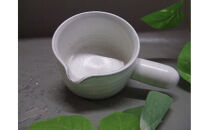 【信楽焼】白雲釉ドレッシングピッチャー 　　うつわ nwu-032　