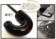 ［ふるさと納税］anon 晴雨兼用傘 曙塗り 桜 黒コーティング加工 紀州漆器アンブレラ 和柄 日傘 100％UVカット UPF50+ 折りたたみ傘 ギフト箱入り