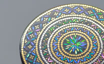 【嵯峩螺鈿野村】華七宝ブローチ｜京都 老舗 伝統工芸 漆器 ジュエリー［ 京都 老舗 伝統工芸 工芸品 アクセサリー ジュエリー ファッション 漆 人気 おすすめ 職人 お取り寄せ 通販 送料無料 ふるさと納税 ］