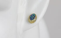 【嵯峩螺鈿野村】アンバー&nbsp;フラグメントピアス｜京都&nbsp;老舗&nbsp;伝統工芸&nbsp;漆器&nbsp;ジュエリー［&nbsp;京都&nbsp;老舗&nbsp;伝統工芸&nbsp;工芸品&nbsp;アクセサリー&nbsp;ジュエリー&nbsp;ファッション&nbsp;漆&nbsp;人気&nbsp;おすすめ&nbsp;職人&nbsp;お取り寄せ&nbsp;通販&nbsp;送料無料&nbsp;ふるさと納税&nbsp;］