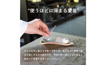 【信楽焼・明山】しろちびふくろう香立て　hc-36