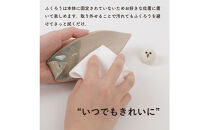 【信楽焼・明山】しろちびふくろう香立て　hc-36