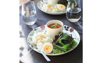 ナルミ アンナエミリア プレート(グランドマザーズブーケ) 24cm 51857-5643P