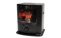 【GEAR&nbsp;MISSION】トヨトミ反射形石油ストーブ「RS-GE23(ブラック)」　6～8畳