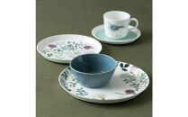 ナルミ アンナエミリア プレート(グランドマザーズブーケ) 19cm 51857-5644P