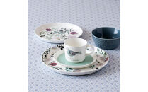 ナルミ アンナエミリア プレート(グランドマザーズブーケ) 19cm 51857-5644P