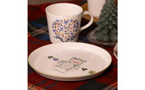 ナルミ アンナエミリア プレート(くま) 19cm 51949-5644P