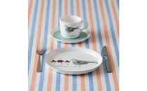 ナルミ アンナエミリア プレート(とり) 19cm 51950-5644P