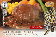 近江牛ハンバーグ詰合わせ 5個 品川亭