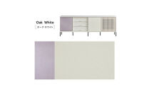 AGUERO&nbsp;アゲロ&nbsp;200cm&nbsp;サイドボード&nbsp;＜オークホワイト＞&nbsp;&nbsp;【モーブル】【大川家具】