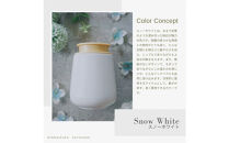 液体ソープ美濃焼ディスペンサー（スノーホワイト）