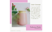 液体ソープ美濃焼ディスペンサー（サクラピンク）