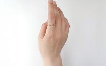 【KAORU】ラウンド&nbsp;ダイヤモンド&nbsp;リング&nbsp;13号&nbsp;/&nbsp;K10ピンクゴールド｜京都&nbsp;ジュエリーブランド&nbsp;人気ジュエリー［&nbsp;重ね着けにもおすすめ&nbsp;ダイヤモンドの輝きを楽しむリング&nbsp;上品&nbsp;特別感&nbsp;人気&nbsp;おすすめ&nbsp;ギフト&nbsp;プレゼント&nbsp;お取り寄せ&nbsp;通販&nbsp;送料無料&nbsp;ふるさと納税&nbsp;］