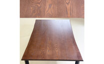 座卓&nbsp;折りたたみ&nbsp;テーブル&nbsp;幅140cm×奥行90cm&nbsp;完成品&nbsp;折り畳みテーブル&nbsp;長方形&nbsp;座卓&nbsp;センターテーブル&nbsp;ローテーブル&nbsp;リビングテーブル&nbsp;4人&nbsp;（フォーゼ/ブラウン/浮造り・波型加工/折り脚黒色）職人&nbsp;大川市&nbsp;大川家具