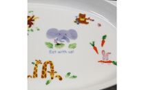 ナルミ みんなでたべよっ！ キッズプレート 28cm 40433-5554