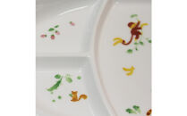ナルミ みんなでたべよっ！ キッズプレート 28cm 40433-5554
