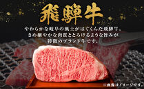 【A5等級】飛騨牛モモステーキ400ｇ（200ｇ×2枚）