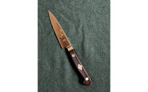 堺刀司　特別デザイン仕様モリブデン鋼三徳・ペティセット庖丁　　　　　　　　　　　　　