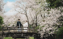 四季折々の表情が楽しめる名勝庭園「三溪園」でのウェディングフォト