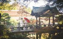 四季折々の表情が楽しめる名勝庭園「三溪園」でのウェディングフォト