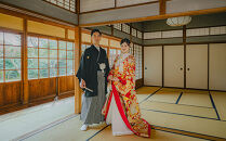 【スタジオAQUA】三溪園ウェディングフォト3,000円分撮影券