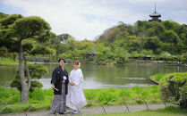 「横浜三溪園」での前撮り・フォトウェディング