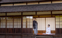 「横浜三溪園」での前撮り・フォトウェディング