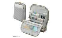 Y-Style 手帳が入るペンケース Mサイズ【ライトグレー】