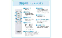 ホタルクス LEDシーリングライト（～6畳） HLDZ06403SG