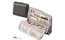 Y-Style 手帳が入るペンケース Lサイズ【チャコールグレー】