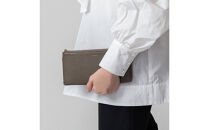 Y-STYLE&nbsp;魔法の収納&nbsp;薄型ロングウォレット【チャコール】