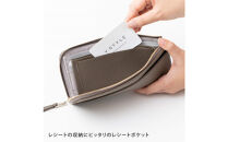Y-STYLE&nbsp;魔法の収納&nbsp;薄型ロングウォレット【チャコール】