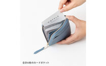 Y-STYLE&nbsp;魔法の収納&nbsp;薄型ミニウォレット【グレージュ】