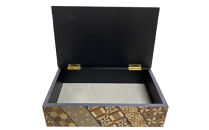 【寄木細工　6寸小物入れ　小寄木】箱根寄木細工　神奈川県小田原市