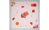 FUROSHIKI&nbsp;&nbsp;風呂敷&nbsp;ふろしき&nbsp;花詰め招き猫&nbsp;日本製&nbsp;70cm×70cm