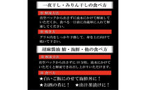 ワイズ商店の一夜干し旬魚４種とおすすめ商品詰め合わせBセット