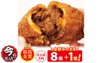 ＼年末感謝祭／牛肉ゴロゴロカレーパン&nbsp;【8個→9個入り】&nbsp;新名古屋名物!&nbsp;金賞受賞カレーパン&nbsp;【今だけ特別規格】