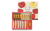 【アンリ・シャルパンティエ】スマイルフォー東北 - フロム芦屋　ケーク・フロマージュ・アソート＜林檎＞　14個入　HST-22AN3　［ 西宮市 有名フィナンシェ店 パティシエこだわり フィナンシェ 人気フィナンシェ スイーツ お菓子 焼き菓子 ギフト プレゼント おすすめフィナンシェ お取り寄せ 通販 送料無料 ふるさと納税 洋菓子 ］