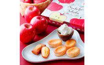 【アンリ・シャルパンティエ】スマイルフォー東北 - フロム芦屋　ケーク・フロマージュ・アソート＜林檎＞　14個入　HST-22AN3　［ 西宮市 有名フィナンシェ店 パティシエこだわり フィナンシェ 人気フィナンシェ スイーツ お菓子 焼き菓子 ギフト プレゼント おすすめフィナンシェ お取り寄せ 通販 送料無料 ふるさと納税 洋菓子 ］