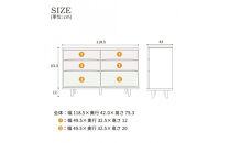 ESTA&nbsp;チェスト&nbsp;幅120cm&nbsp;ヒノキ