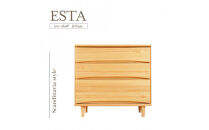 ESTA&nbsp;チェスト&nbsp;幅80cm&nbsp;ヒノキ