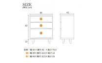 ESTA&nbsp;チェスト&nbsp;幅60cm&nbsp;ヒノキ